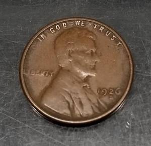 1926-S US WHEAT CENT