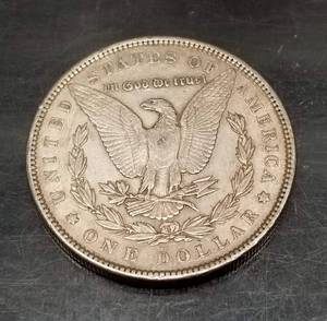 1889 MORGAN SILVER DOLLAR XF45