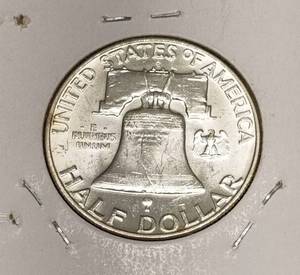 1963-D FRANKLIN HALF DOLLAR BU
