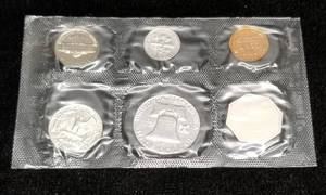 1957 US PROOF SET IN ORIGINAL SEALED WITHOUT ENVELOPE