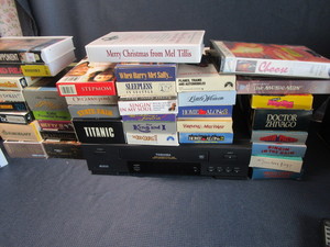 VCR & VHS Tapes