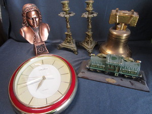 Bust, Bell, Loco, Clock