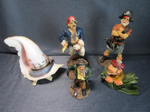 Painted Shell, Figures