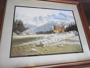 Whitetail & Bear Print