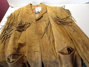 Fringed Leather Jacket