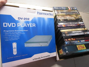 DVD Player & DVDs