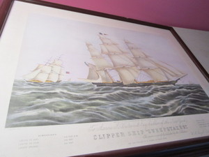 Litho Clipper Ship Sweepstakes