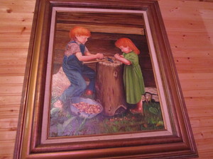 Rural Life Framed Art