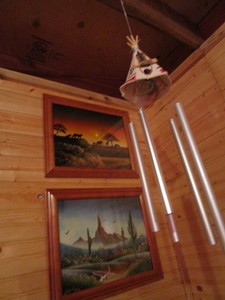 Prints, Teepee Wind Chime