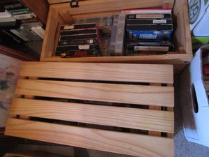 Crate Style Trunks, VHS Tapes