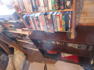 VHS Tapes, Shelves