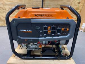 lot 10 image: GENERAC GP SERIES 8000E PORTABLE GENERATOR