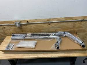 lot 23 image: VANCE & HINES 17823 Big Shots Long Exhaust Chrome (Set) For Harley Davidson 2012 SOFTAIL (17823)