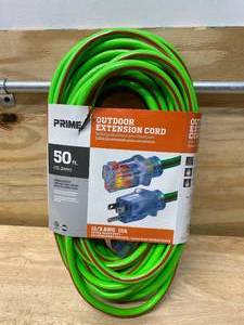lot 29 image: PRIME Outdoor Extension Cord (50 ft.)
