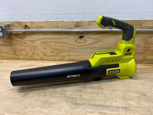 lot 30 image: RYOBI RY40408VNM 525 CFM40V Lithium Ion cordless variable speed jet fan blower (Tool Only)