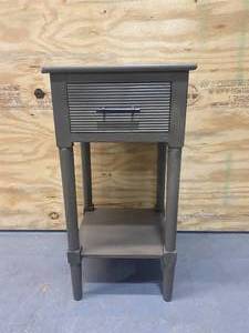 lot 37 image: ALLEN  ROTH Vintage Ash Wood End Table
