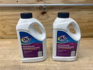 lot 95 image: FILTER MATE Lot of 2-  Potassium Permanganate Iron Filter Regenerant (4.75 lbs each)
