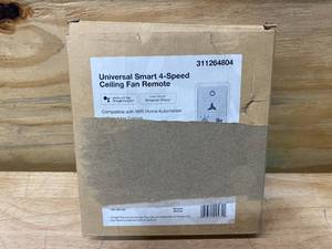 lot 19 image: Universal Smart Wi-Fi 4-Speed Ceiling Fan Remote Works with Google Assistant, SmartThings, and Alexa