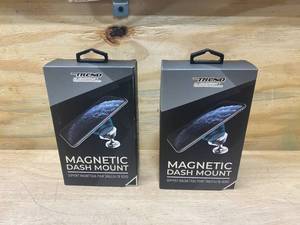 lot 47 image: TREND LOGIC Lot of 2- Magnetic Cell Phone Dash Mounts