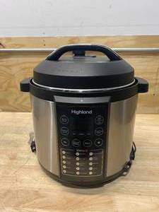 lot 81 image: HIGHLAND 6 QT Pressure Cooker