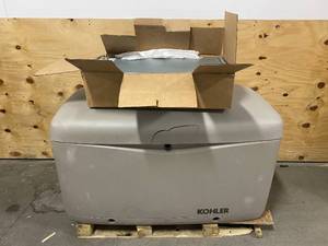 lot 8 image: KOHLER 20RESCL Composite Standby Generator with KOHLER RXT Series 200-Amp Outdoor Automatic Transfer Switch (Service Disconnect)