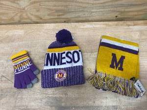 lot 70 image: Minnesota Winter Gear (Viking Colors)
