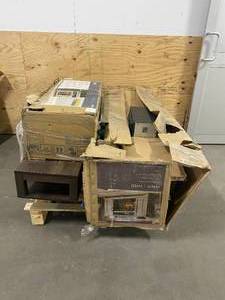 lot 78 image: ALLEN  ROTH Lot of Two Electric Fireplaces (3730310 and 3730315)