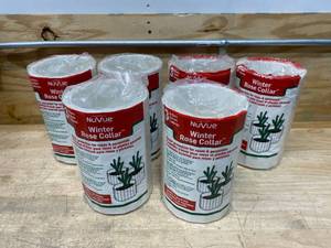 lot 105 image: NUVUE PRODUCTS Lot of 6-   3-Piece Winter Rose Collars