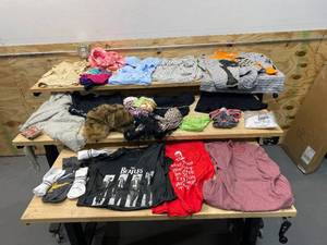 lot 110 image: Lot of Various Clothing and Accessories