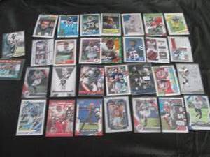 lot 6 image: 6. 30 football Star Cards...