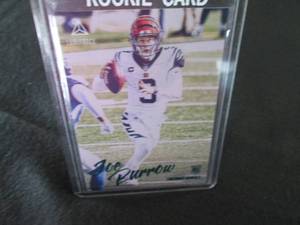lot 7 image: 7. 2020 Panini Joe Burrow Rookie Ca...