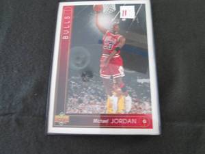 lot 11 image: 11. 1993 Upper Deck Michael Jordan ...