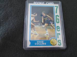 lot 12 image: 12. 1974-75 Topps Doug Collins Rook...
