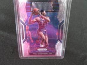 lot 30 image: 30. Wilt Chamberlain Prizm Card...