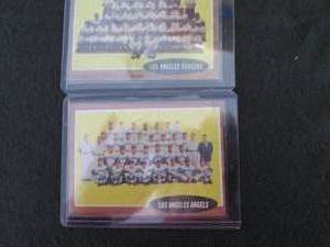 lot 35 image: 35. 2 1962 Topps Team Cards...