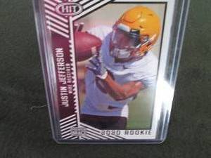 lot 45 image: 45. 2020 Justin Jefferson Rookie Ca...