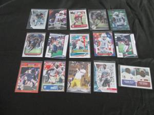 lot 63 image: 63. 15 Football Rookie Cards...