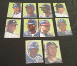 lot 72 image: 72. 1996 Fleer Prospect Baseball Se...