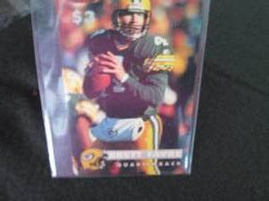 lot 80 image: 80. Brett Favre Cards...
