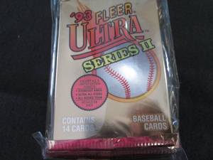 lot 87 image: 87. 8 1993 Fleer Ultra Series 2 Pac...
