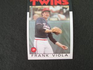lot 90 image: 90. 40 Frank Viola Cards...