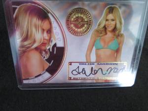 lot 97 image: 97. 2012 BenchWarmer Talor Marion V...