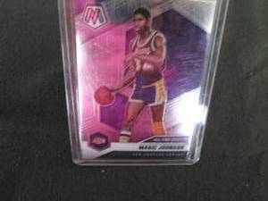 lot 101 image: 101. 2020 Mosaic Magic Johnson Card...