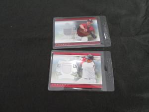 lot 107 image: 107. 2 2007 Upper Deck Baseball Jer...