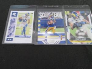 lot 136 image: 136. Cooper Kupp Cards...