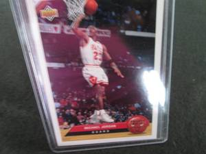 lot 162 image: 162. 1993 Upper Deck Michael Jordan...