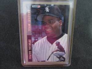 lot 172 image: 172. 1993 Fleer Frank Thomas Team L...