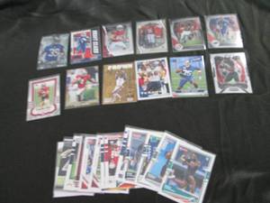 lot 173 image: 173. 25 Football Rookie Cards...
