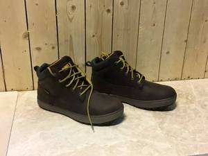 DEWALT Mens Helix PTWP Waterproof 6 in. Work Boots - Soft Toe - Brown Crazy Horse Size  12 W Customer Returns See Pictures