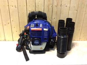 BADGER Super-Duty 190 MPH 550 CFM 43 cc Gas Full Crank 2-Cycle Back Pack Leaf Blower Customer Returns See Pictures